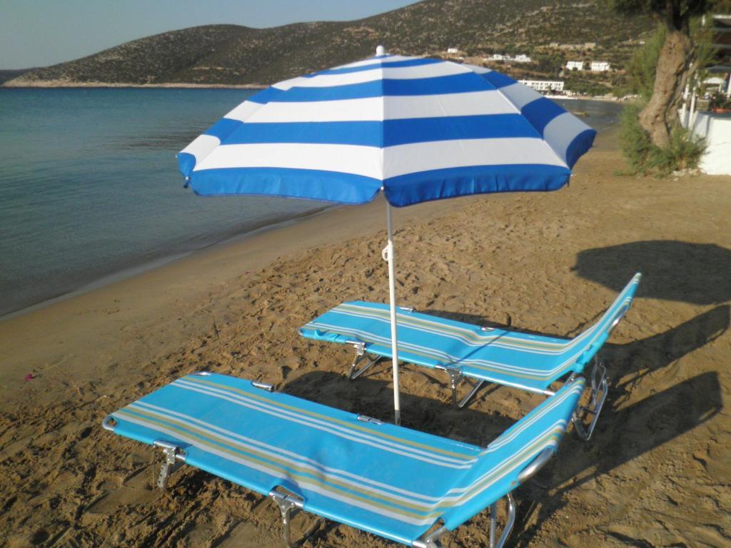 Platis Gialos  Pension Moschoula חדר תמונה